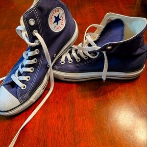 Chuck Taylor Converse, Navy blue, size M-7, W-9
